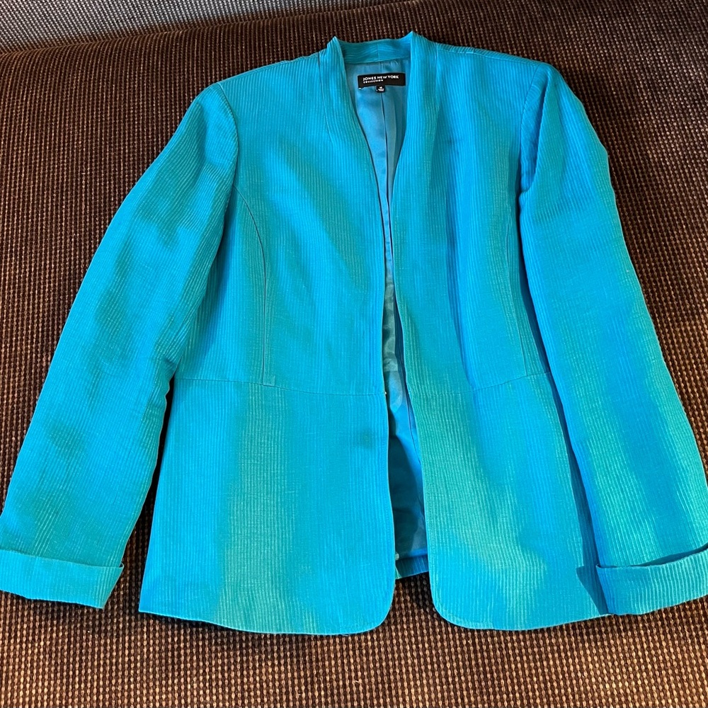 Jones New York Vibrant Blue Women's Blazer